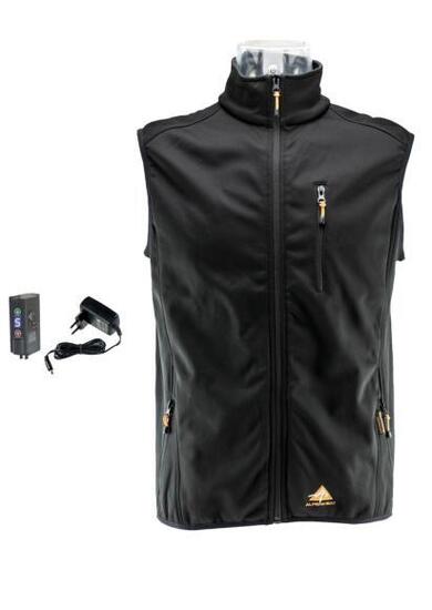 Veste chauffante en softshell