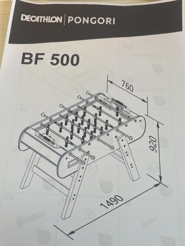 Entre Particuliers - Baby-foot BF500 Pongori 2/3