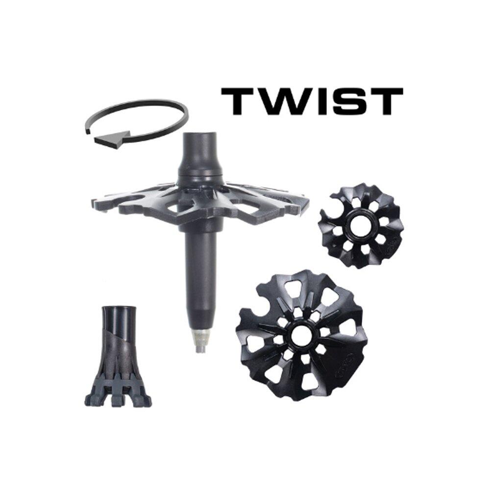 Bâtons de Trekking TSL - Télescopiques - TOUR CARB/AL 2 LIGHT Twist 3/3