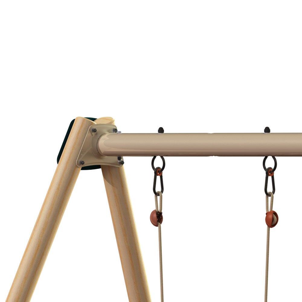 Balançoire avec toboggan - Techwood Harmonie BILLY - Aléo by Trigano 4/7