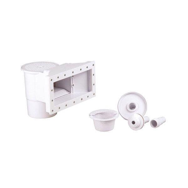 Trigano - Skimmer Grande Meurtrière Avec Buse De Refoulement Pour Piscine - Coffre De Filtration - Blanc - Taille Unique - Decathlon