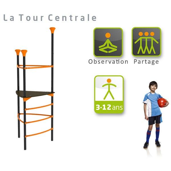 Structure de jeux 8 enfants Trigano EVO ZENY 5/7