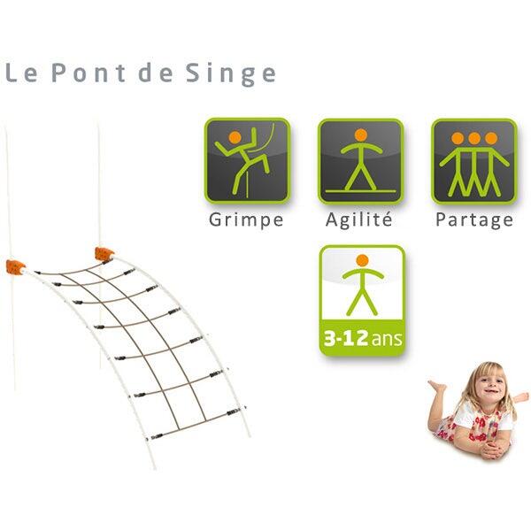 Structure de jeux 8 enfants Trigano EVO ZENY 6/7