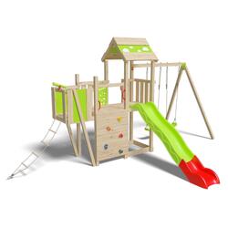 Aire de jeux bois 2,20 m STARRY XPRESSION - 10 enfants