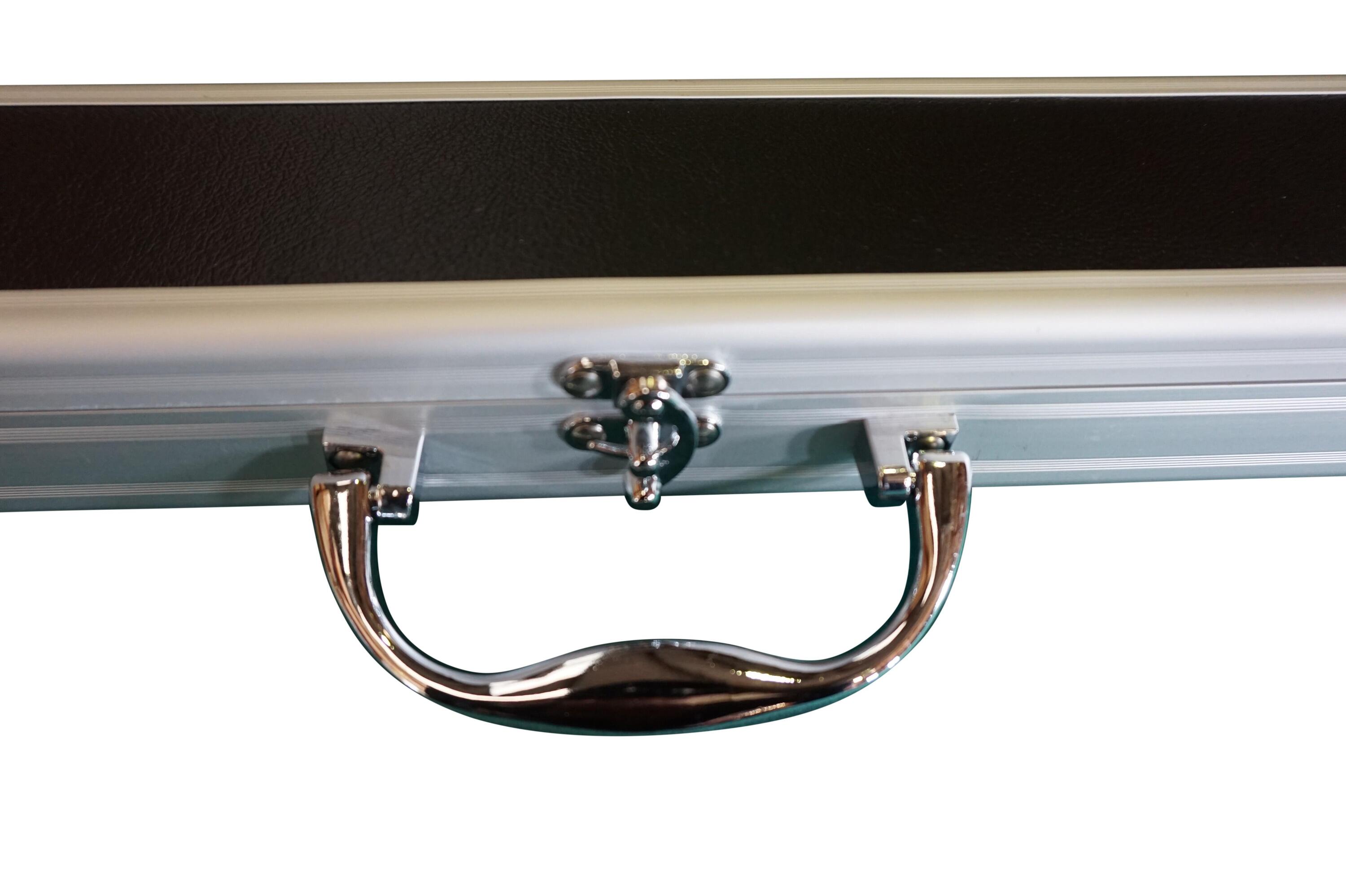 Boitier rigide Noir et Argent pour Queue de Billard 4/4