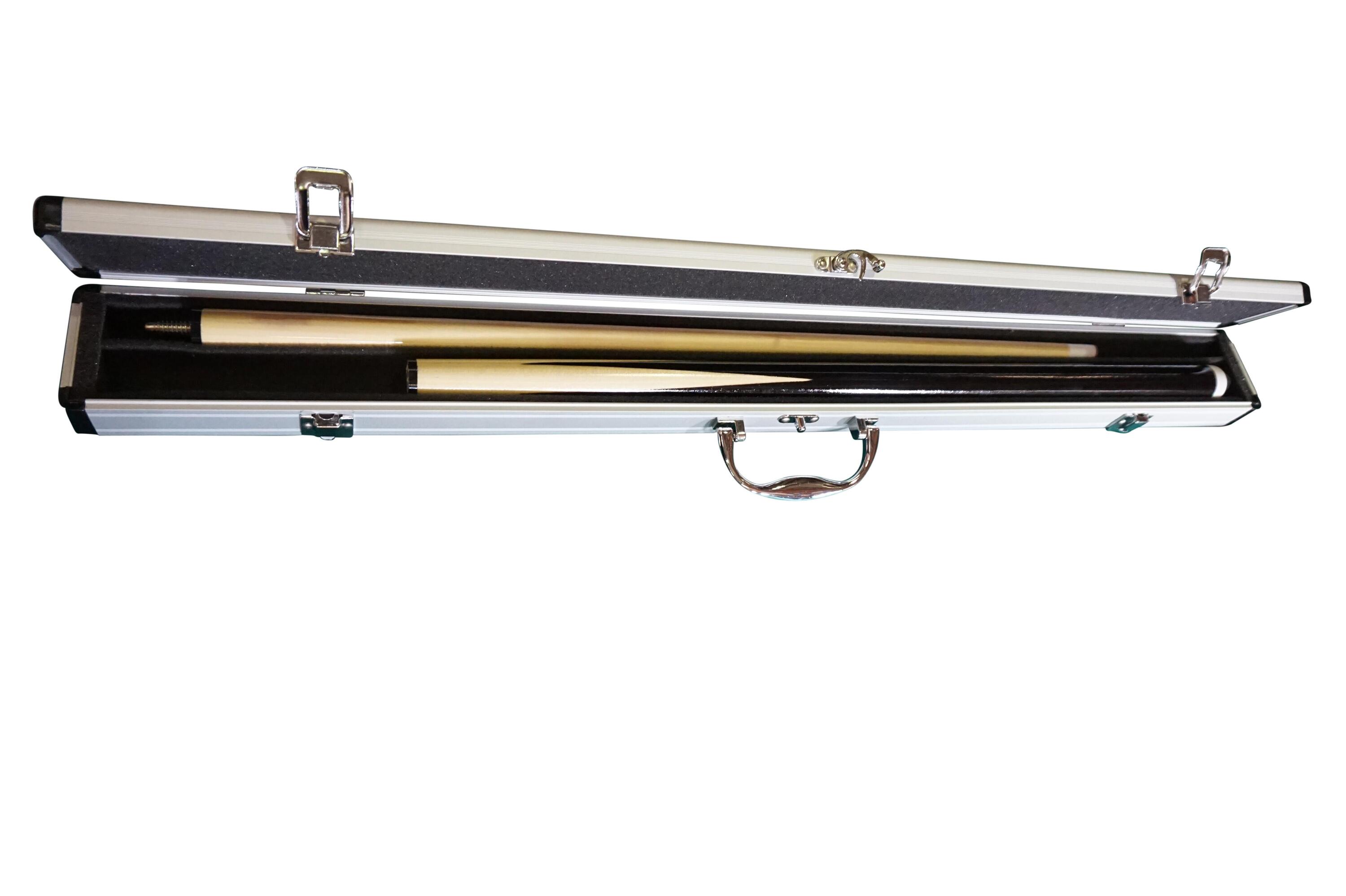 Boitier rigide Noir et Argent pour Queue de Billard 2/4