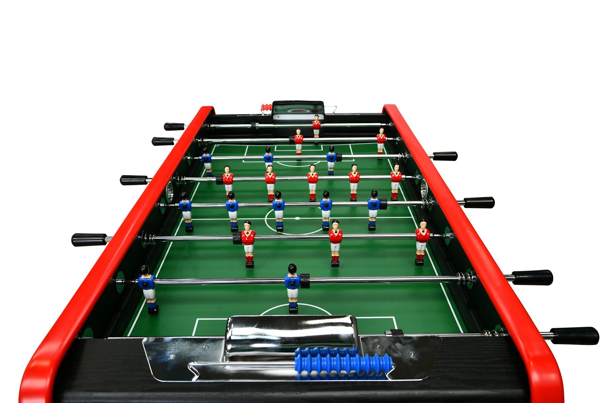 Baby-foot CLASSIC avec barres télescopiques et Balles Lièges Inclus 151x77x91cm 7/7
