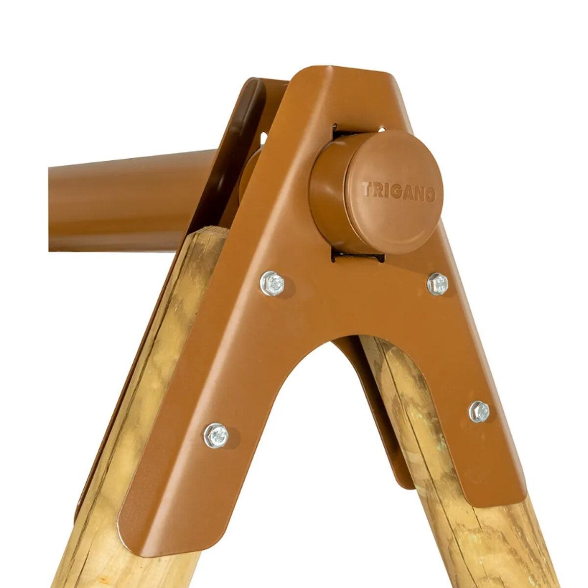 Portique bois poutre métal 1,90 m Techwood Premium PIKI 7/7