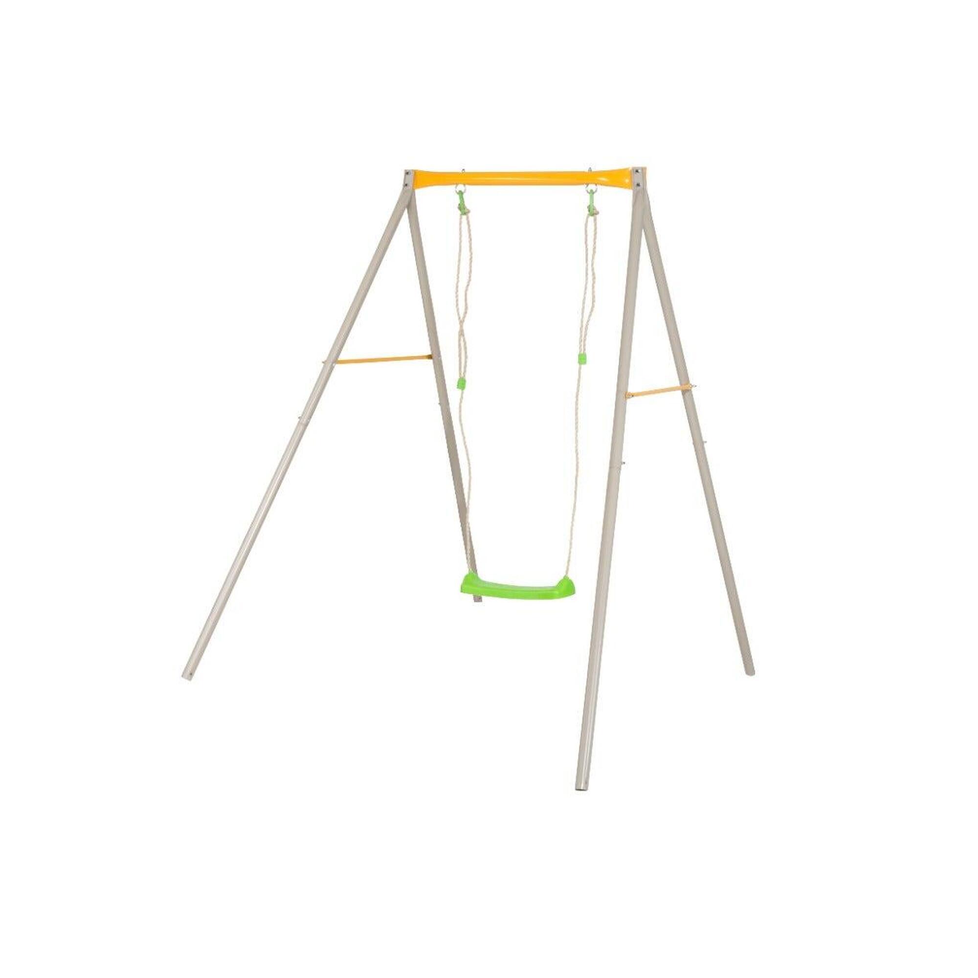 Trigano - Portique Métal Agility Allegro - Balançoire - Gris - Taille Unique - Decathlon