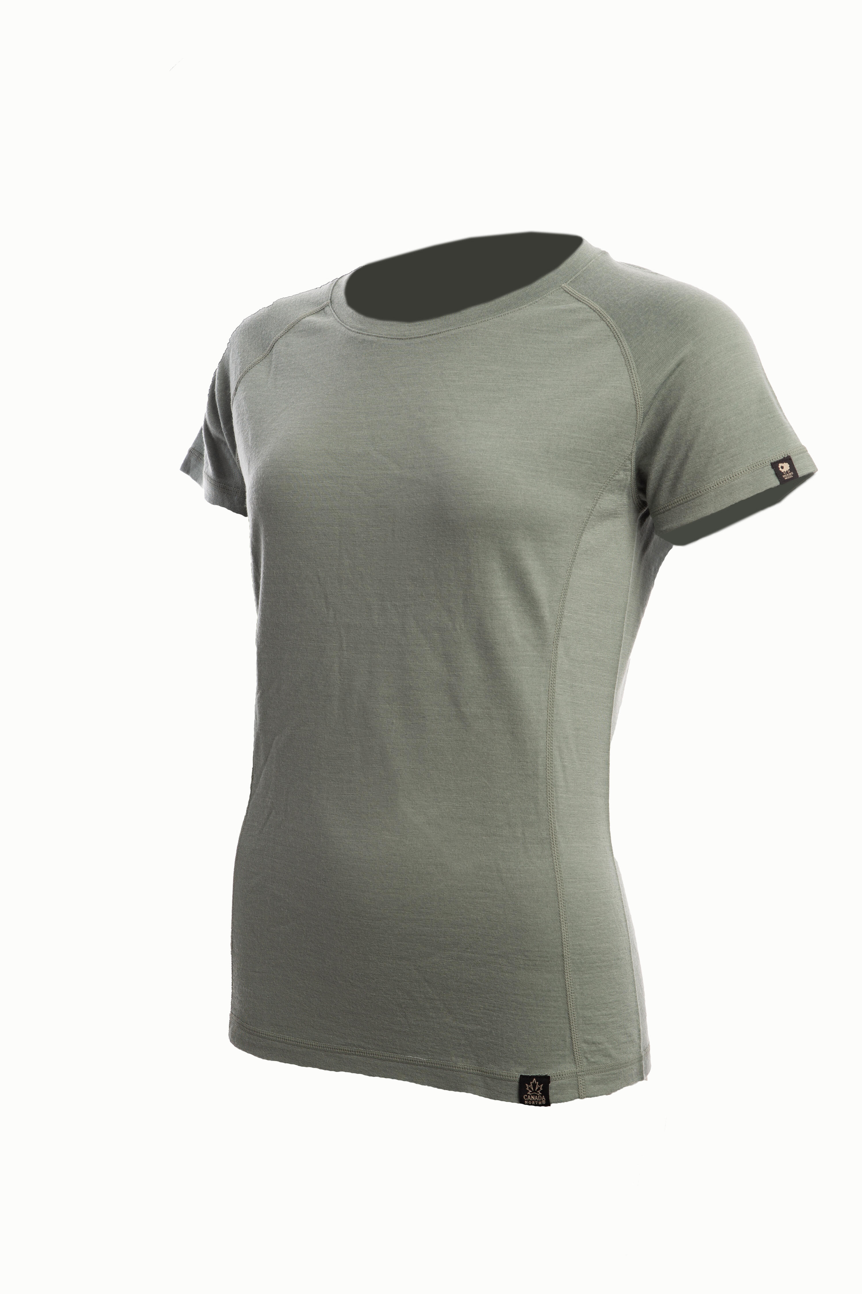 Merino T-Shirt Chilcotin Atmungsaktiv Schnelltrocknend Damen 2/3