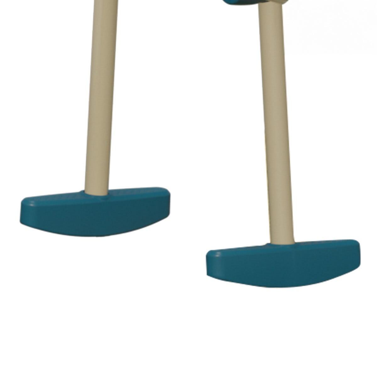 Lot 2 sieges ergonomiques avec pieds face a face Trigano 3/4