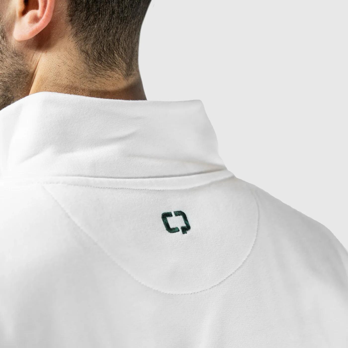Half-Zip Hoodie Branco 6/6