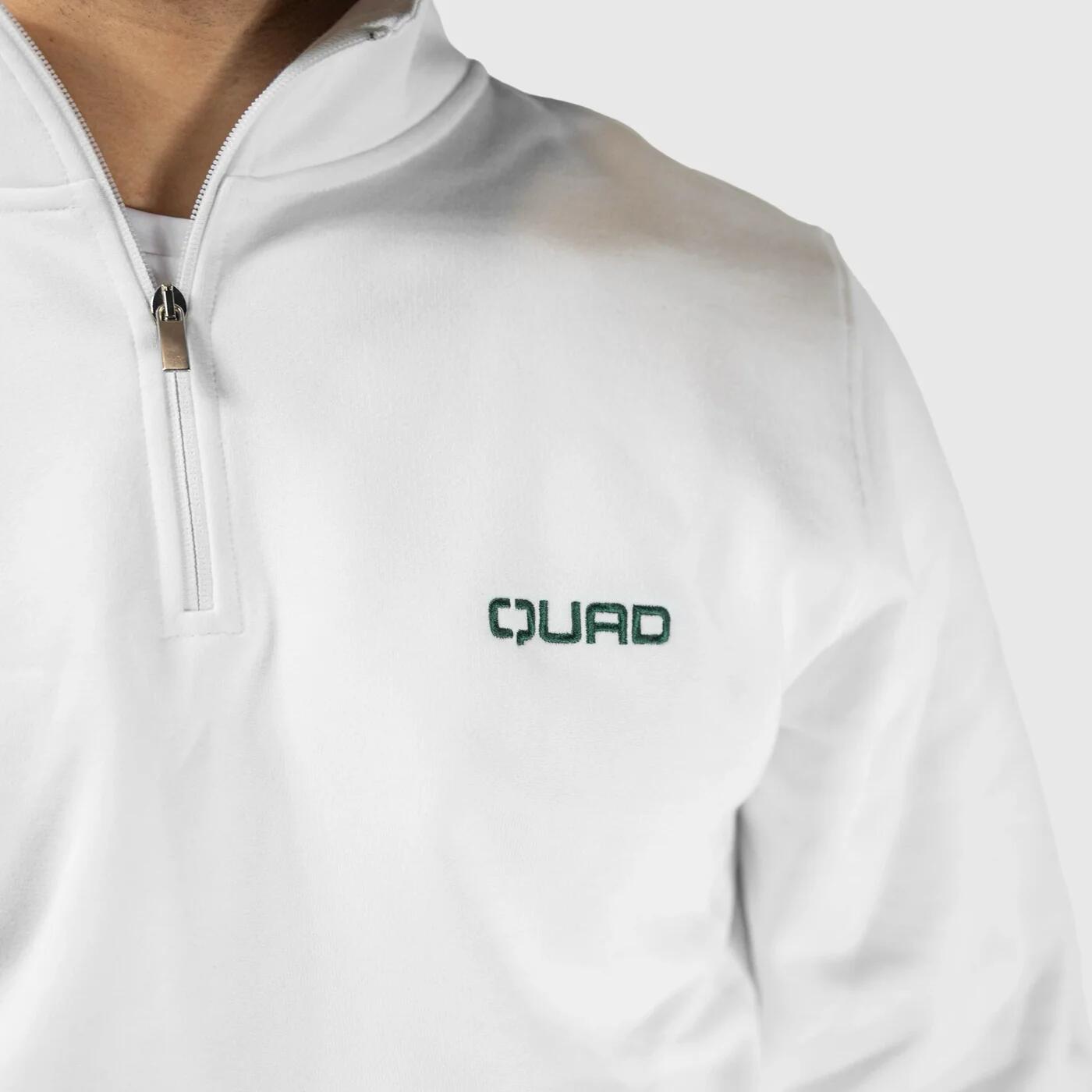 Half-Zip Hoodie Branco 5/6