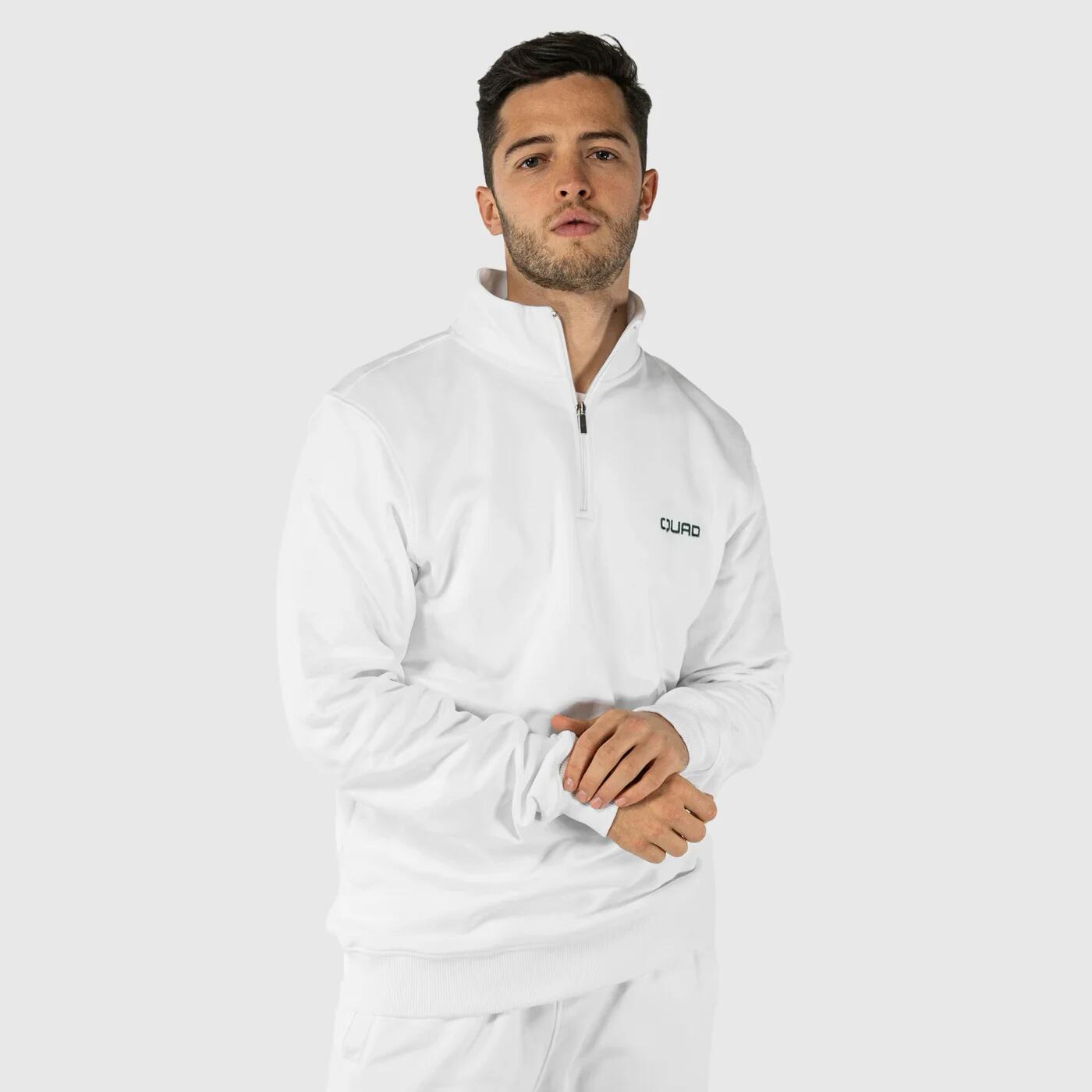 Half-Zip Hoodie Branco 2/6