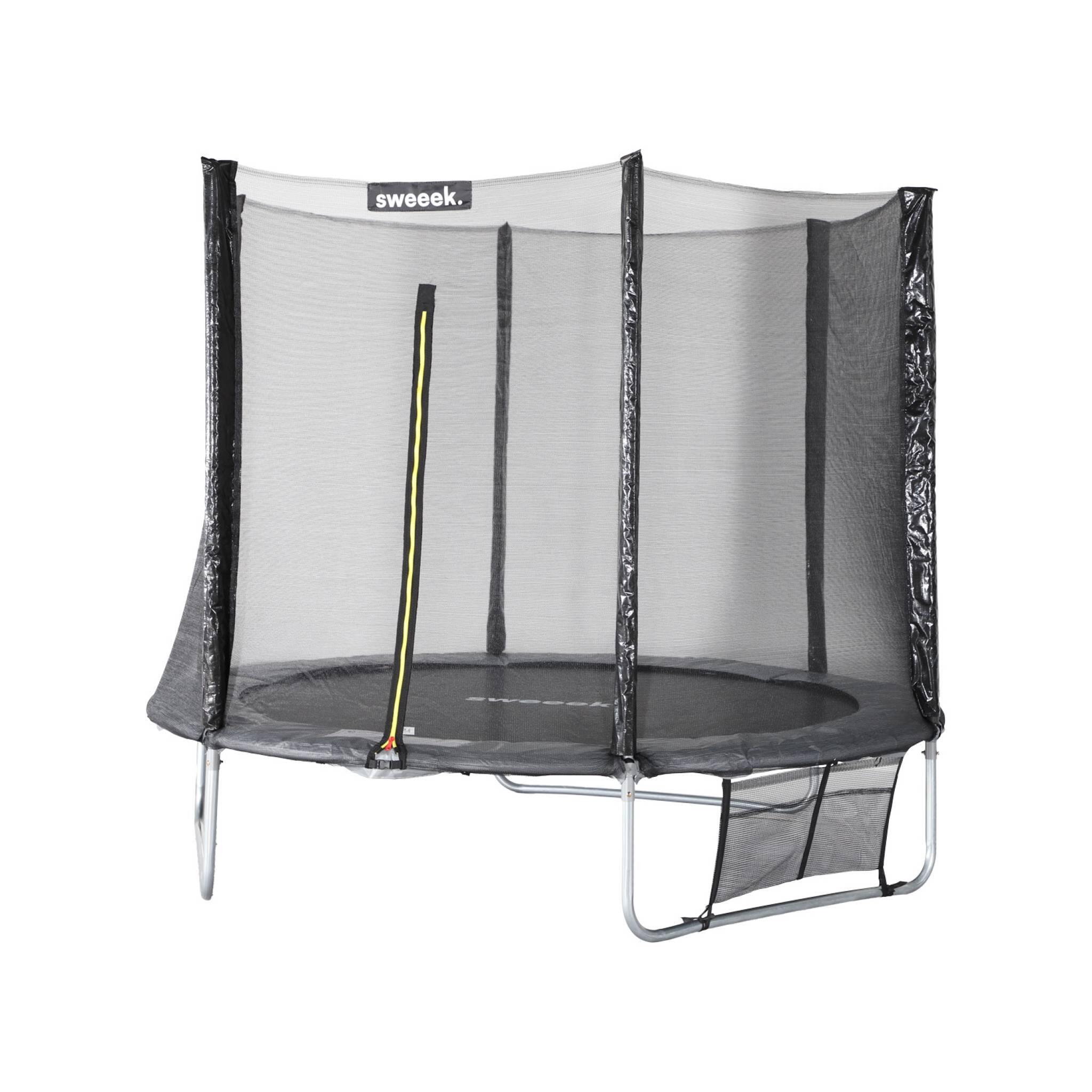 Trampolino 250cm con confezione di accessori, Grigio 2/6