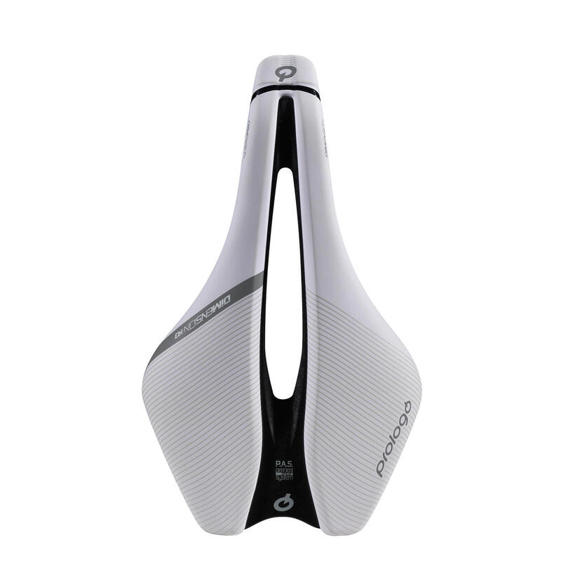 Selle Dimension 143 Tirox Unisex, blanche