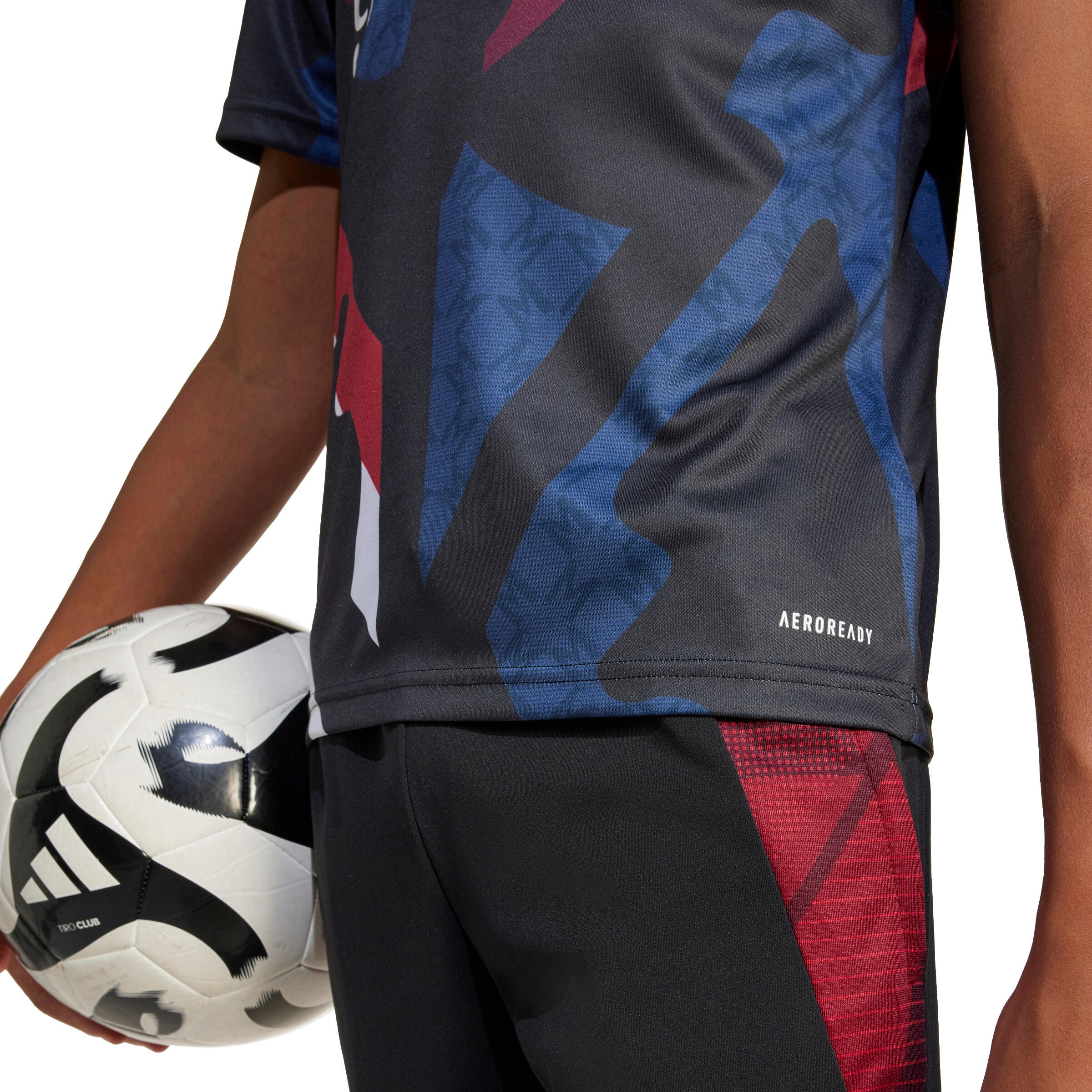 Manchester United 24/25 Pre-Match Jersey Kids 7/7