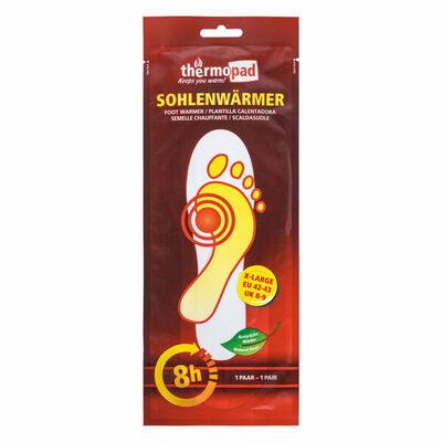 Thermopad - ten-pack - zoolwarmer / voetwarmer / heating pads - maat 40 - 41 - 1