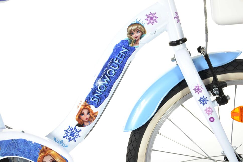 Rower dziecięcy SCH SNOW QUEEN 20” z akcesoriami