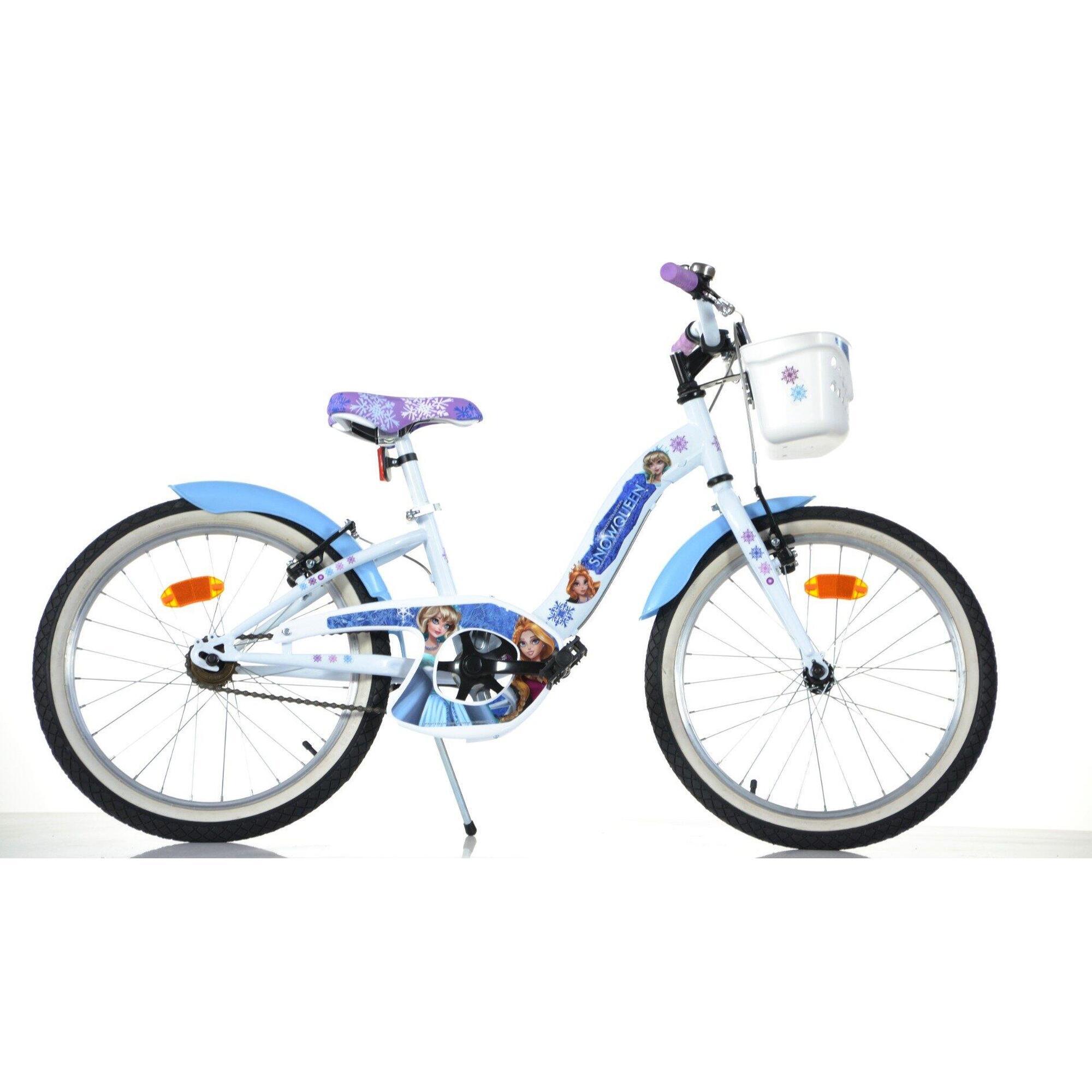 Rower dziecięcy SCH SNOW QUEEN 20” z akcesoriami