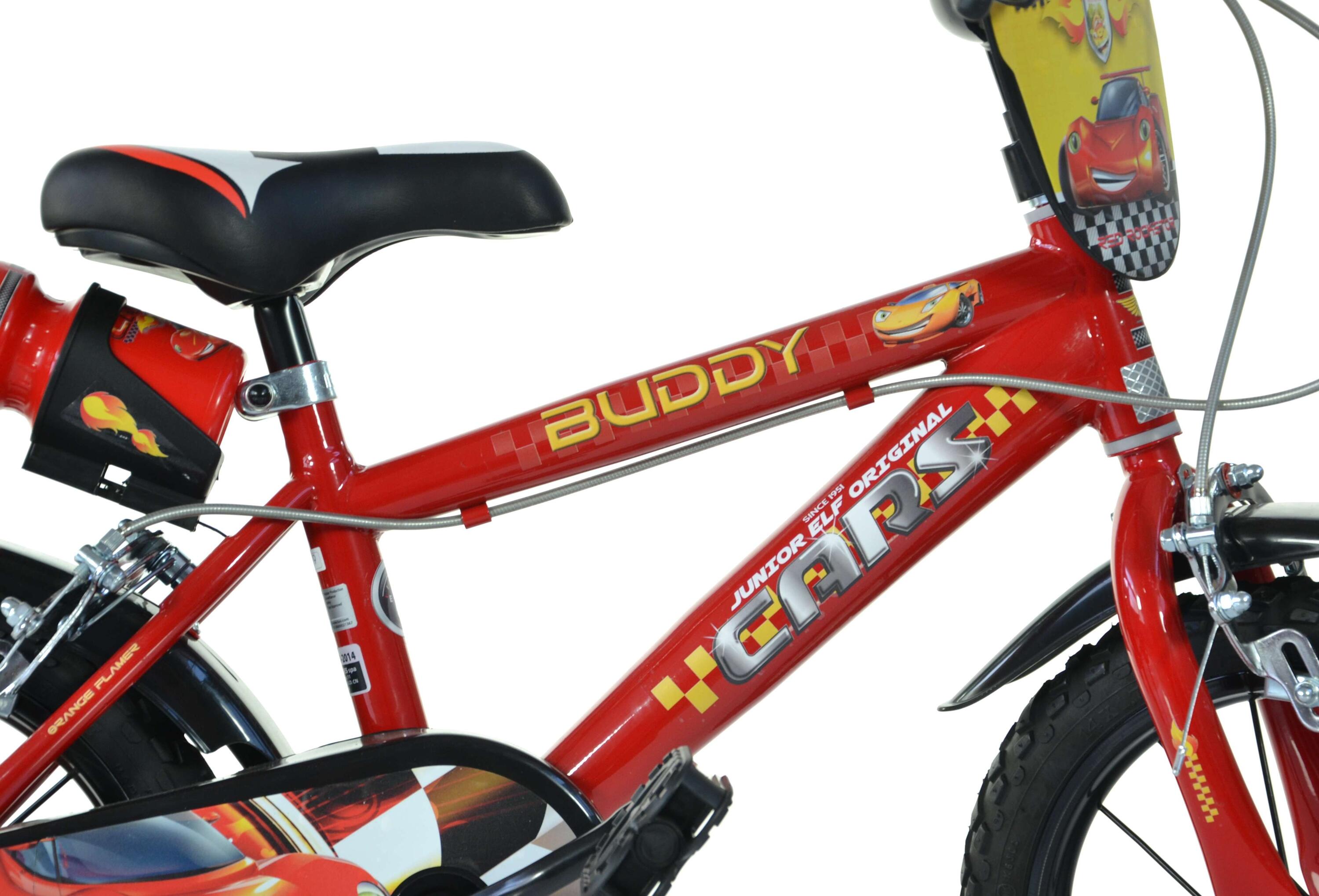 SCH CARS 16", vélo pour enfants, avec accessoires 3/5