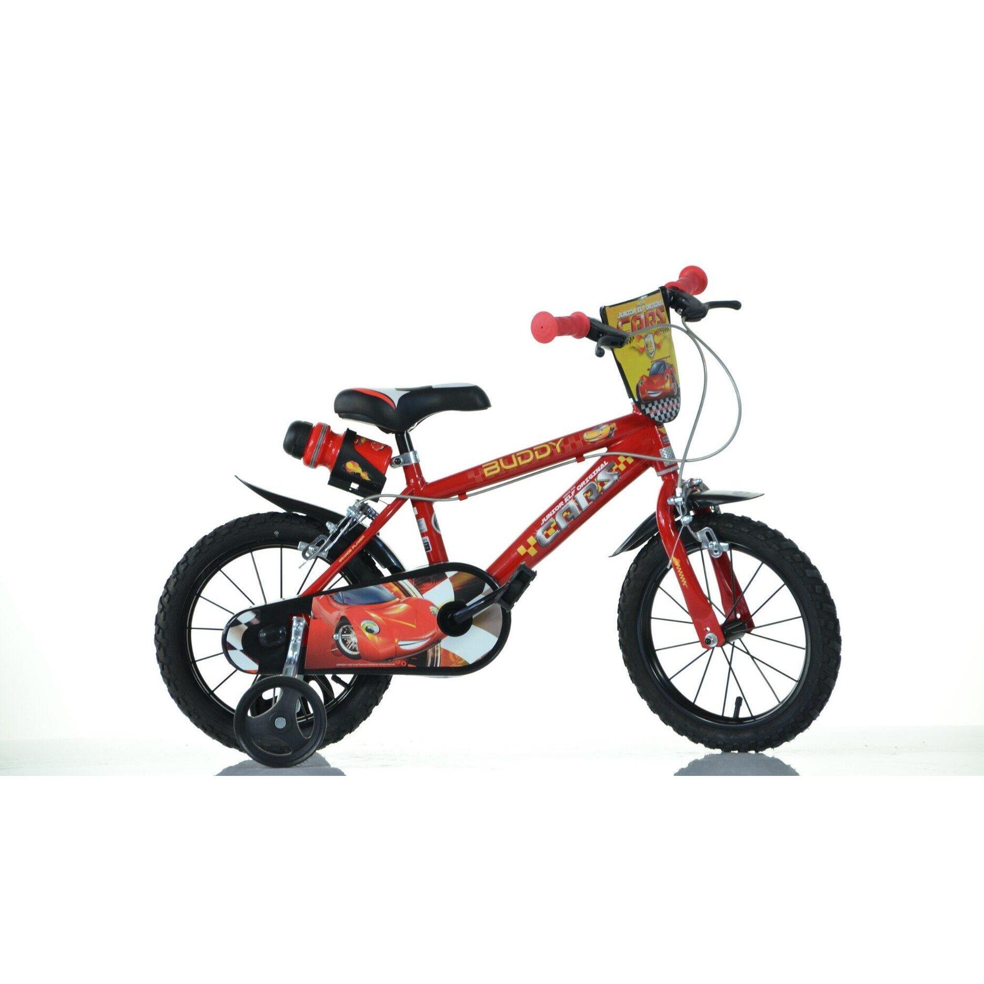 SCH CARS 14”, bicicleta de criança, com acessórios