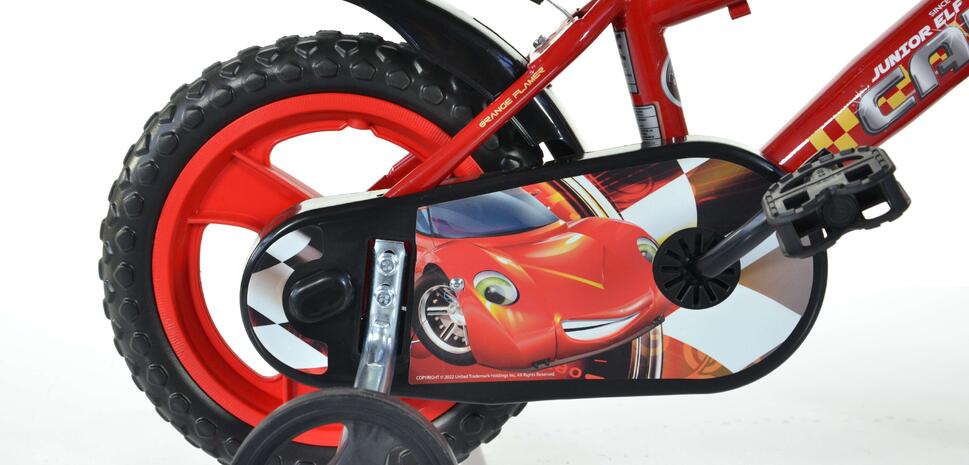 Rower dziecięcy SCH CARS 12” z akcesoriami