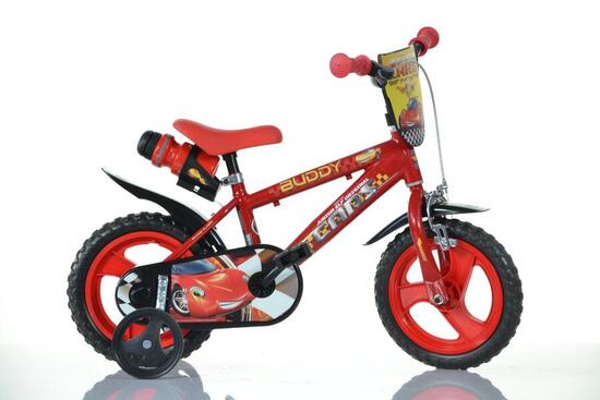 SCH CARS 12" bicicletta per bambini con accessori