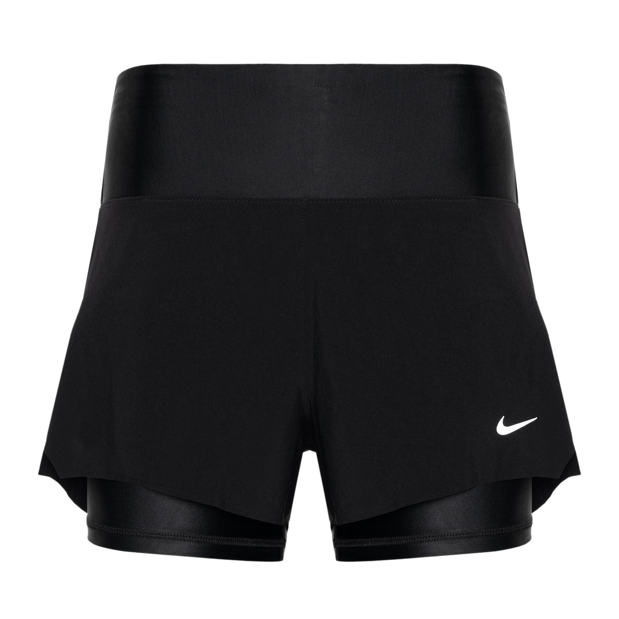 NIKE Dámské běžecké kraťasy Dri-Fit Swift Mid-Rise 3" 2V1