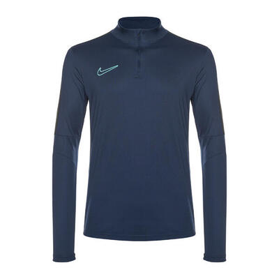 Nike academy dri-fit 1/2-zip voetbalshirt voor heren met lange mouwen