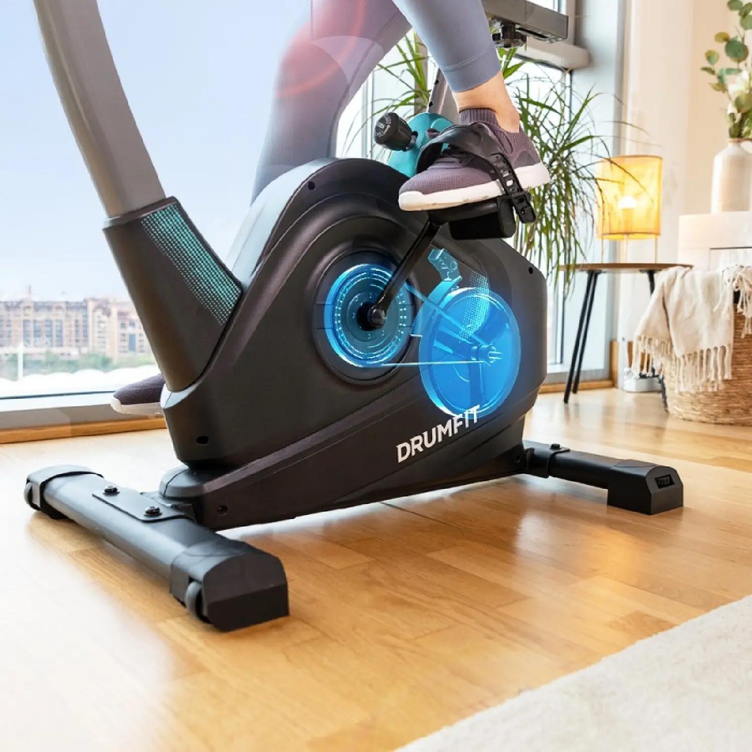 Cecotec Vélo d’appartement DrumFit Cycle 6000 Pegasus. Résistance magnétique rég 2/7