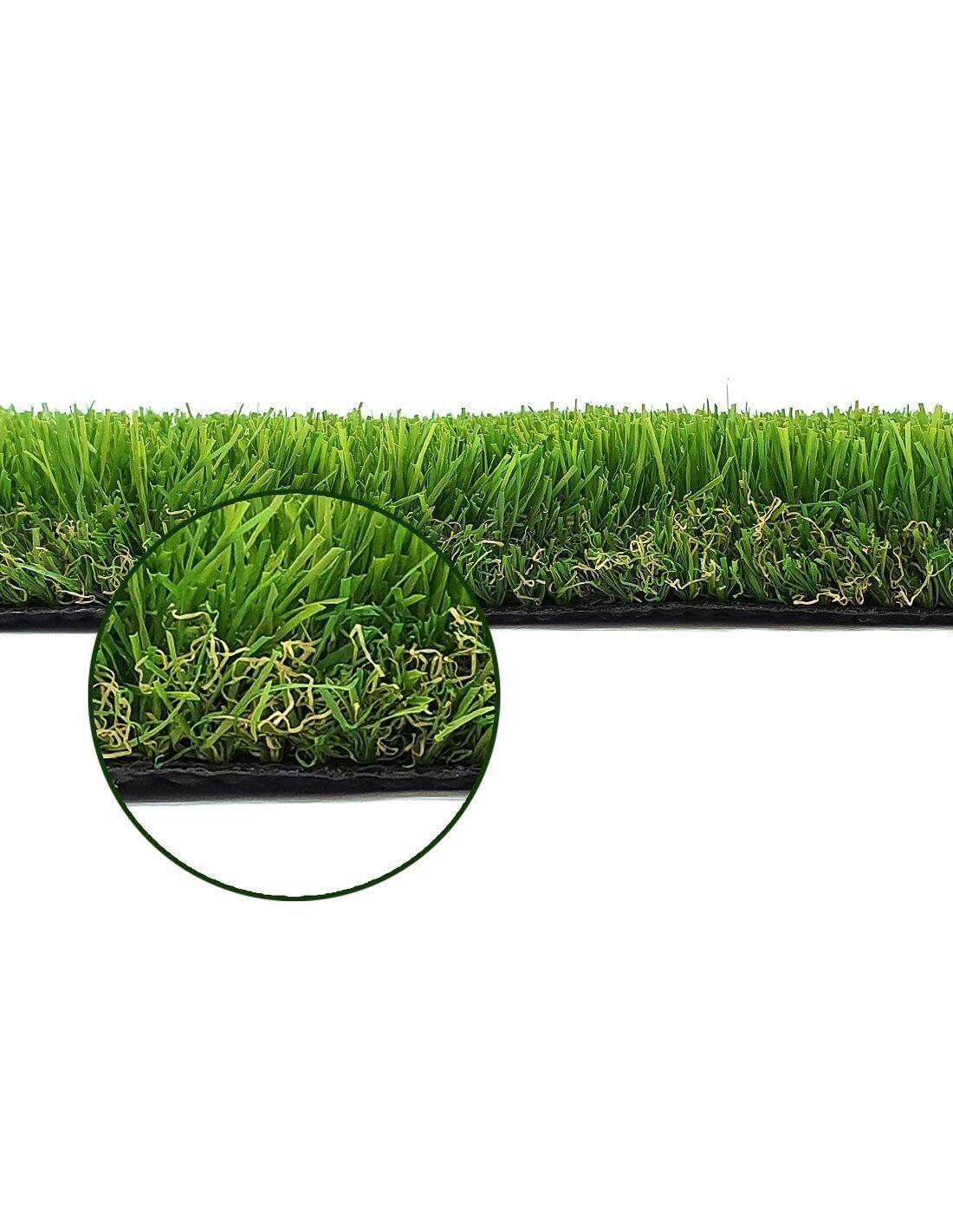 Césped Artificial Córdoba PREMIUM 30mm - JARDIN202 2 x 4 metros: 8 m2 3/4