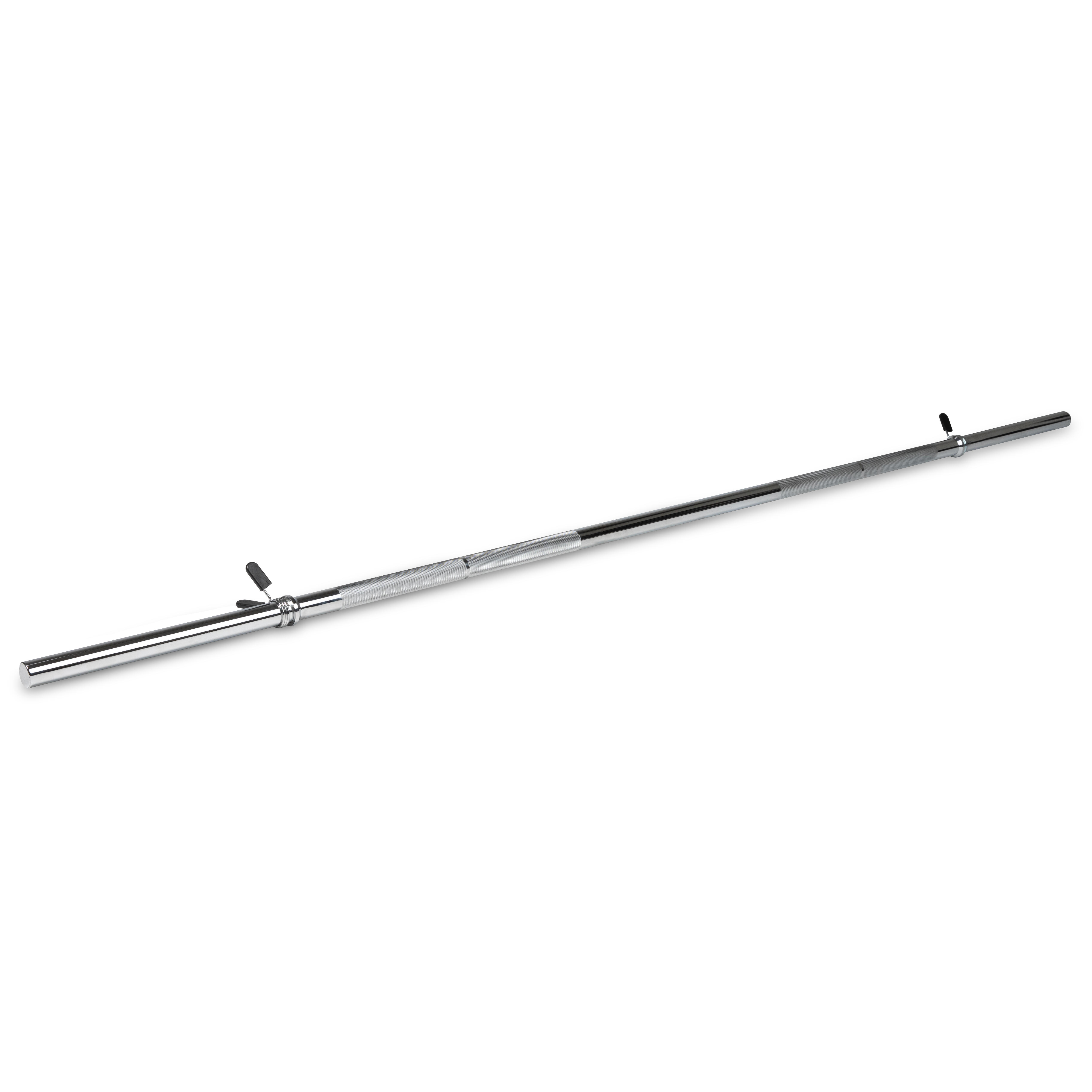 Langhantelstange – 200 cm – Federclip-Verschluss – 30 mm