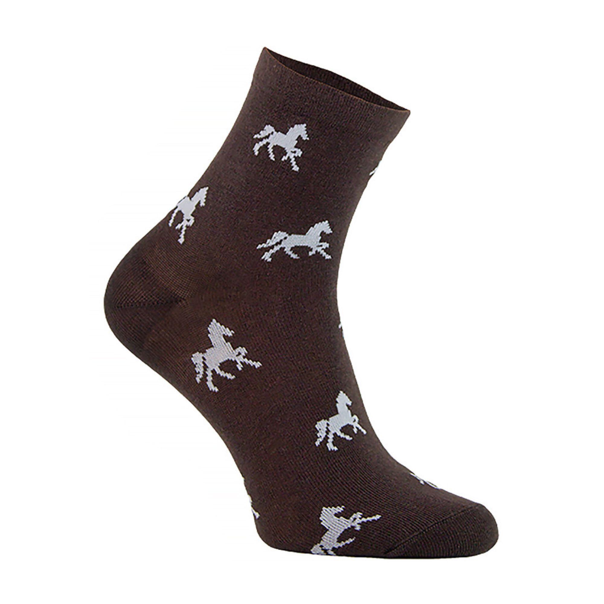 COMODO Ladies Breathable Low-Cut Equestrian Ankle Socks for Outdoor Horse Riding