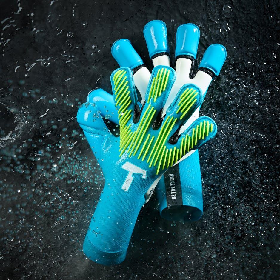 Rękawice bramkarskie seniorskie Rebel 2.0 Sky Blue