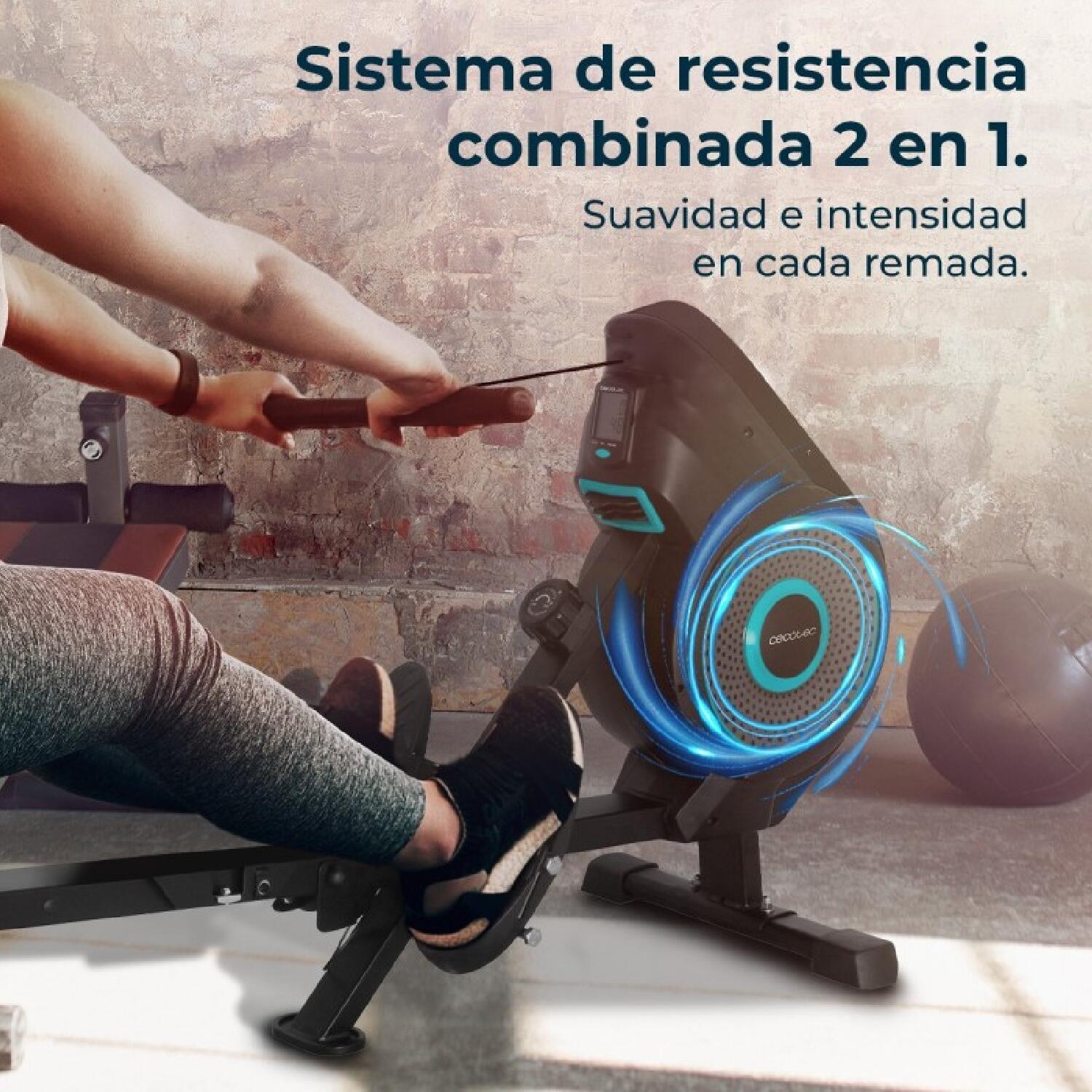 Cecotec Remo de Ar Drumfit Rower Eolo Magno 2/5