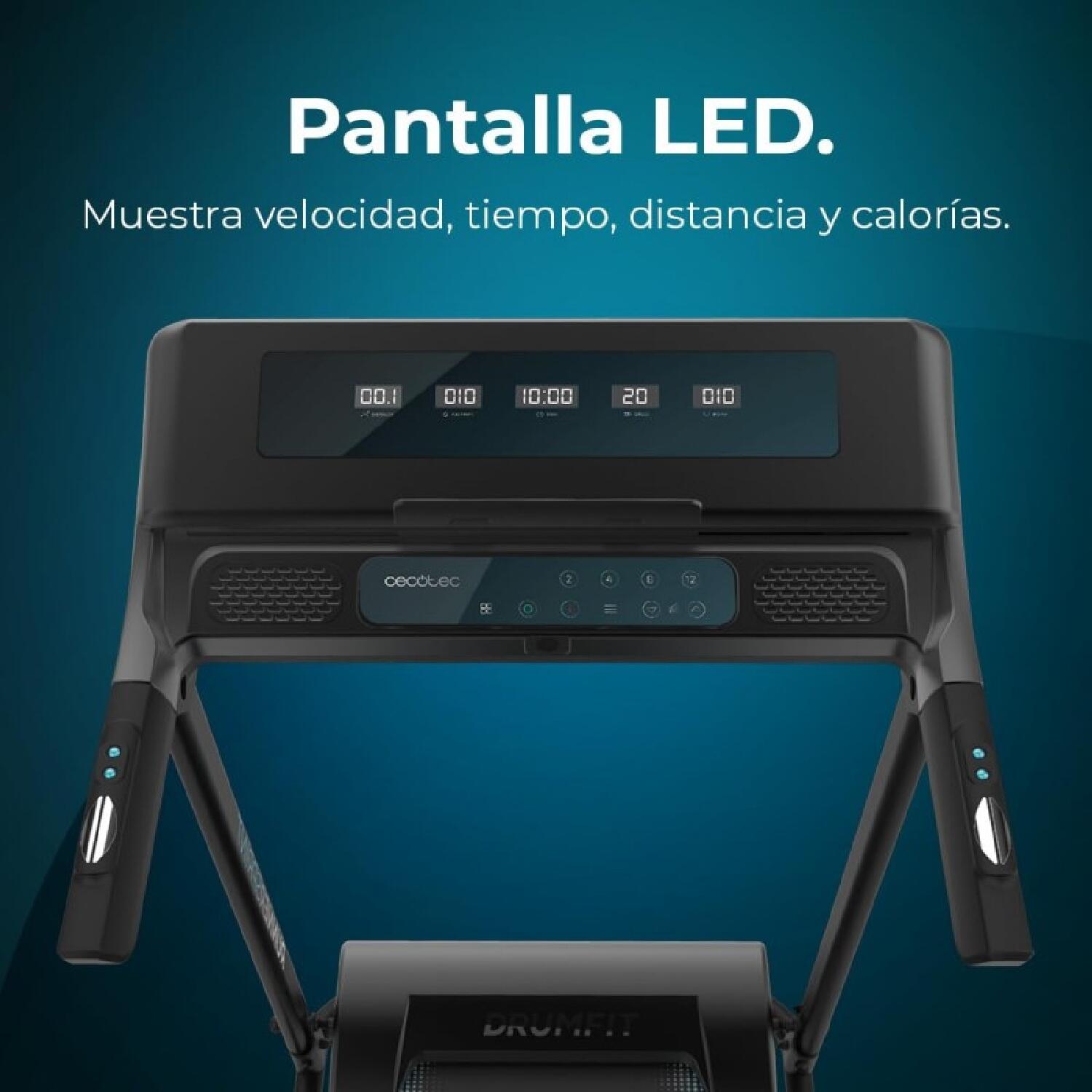 Cecotec Cinta de correr DrumFit WayHome 1200 Runner Sprint 2/7