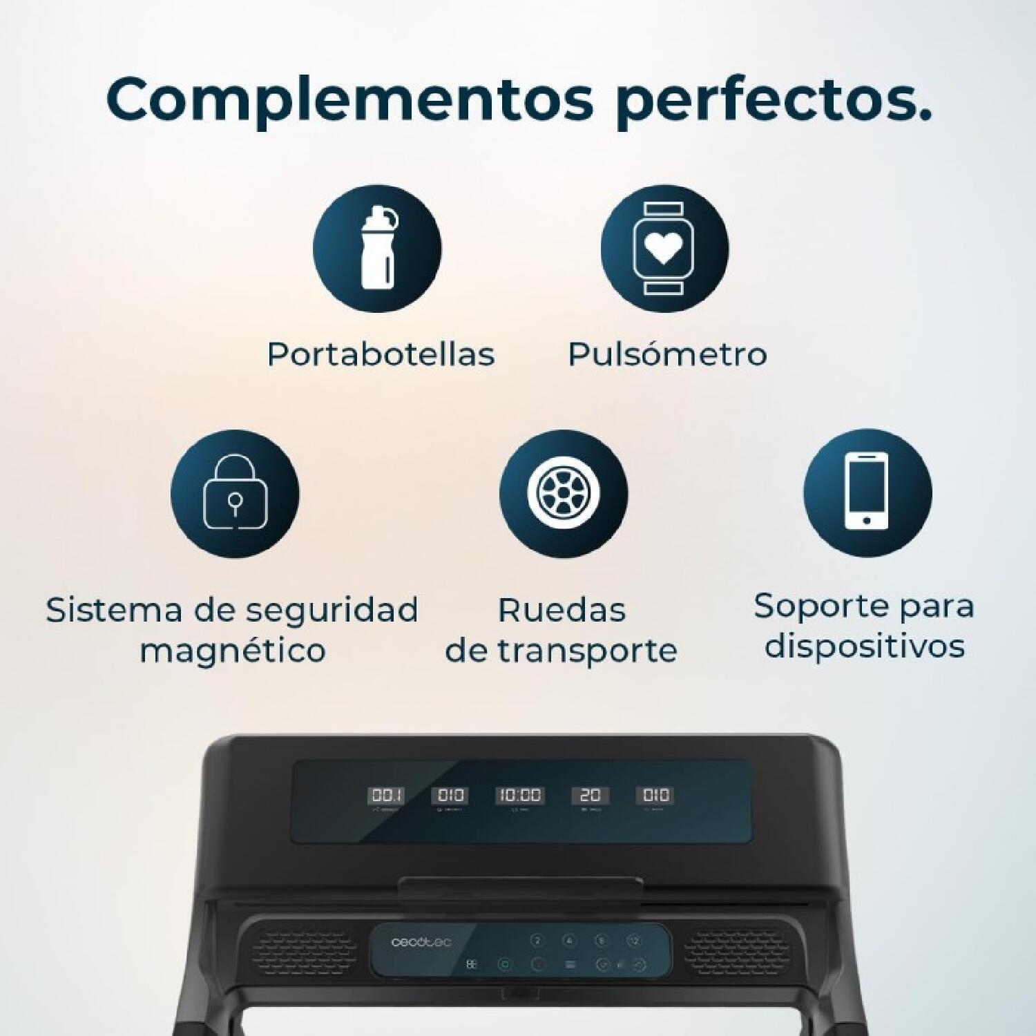 CECOTEC Cecotec Cinta de correr DrumFit WayHome 1000 Runner Sprint