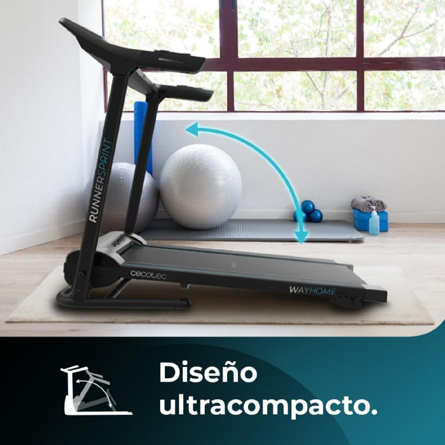 Cecotec Cinta de correr DrumFit WayHome 1200 Runner Sprint 5/7