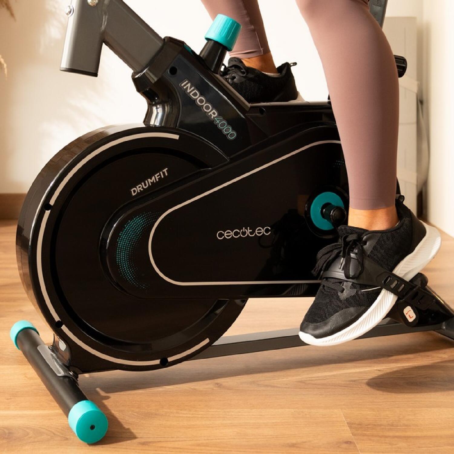 Cecotec Bicicleta de resistência magnética de interior com volante de inércia de 2/7