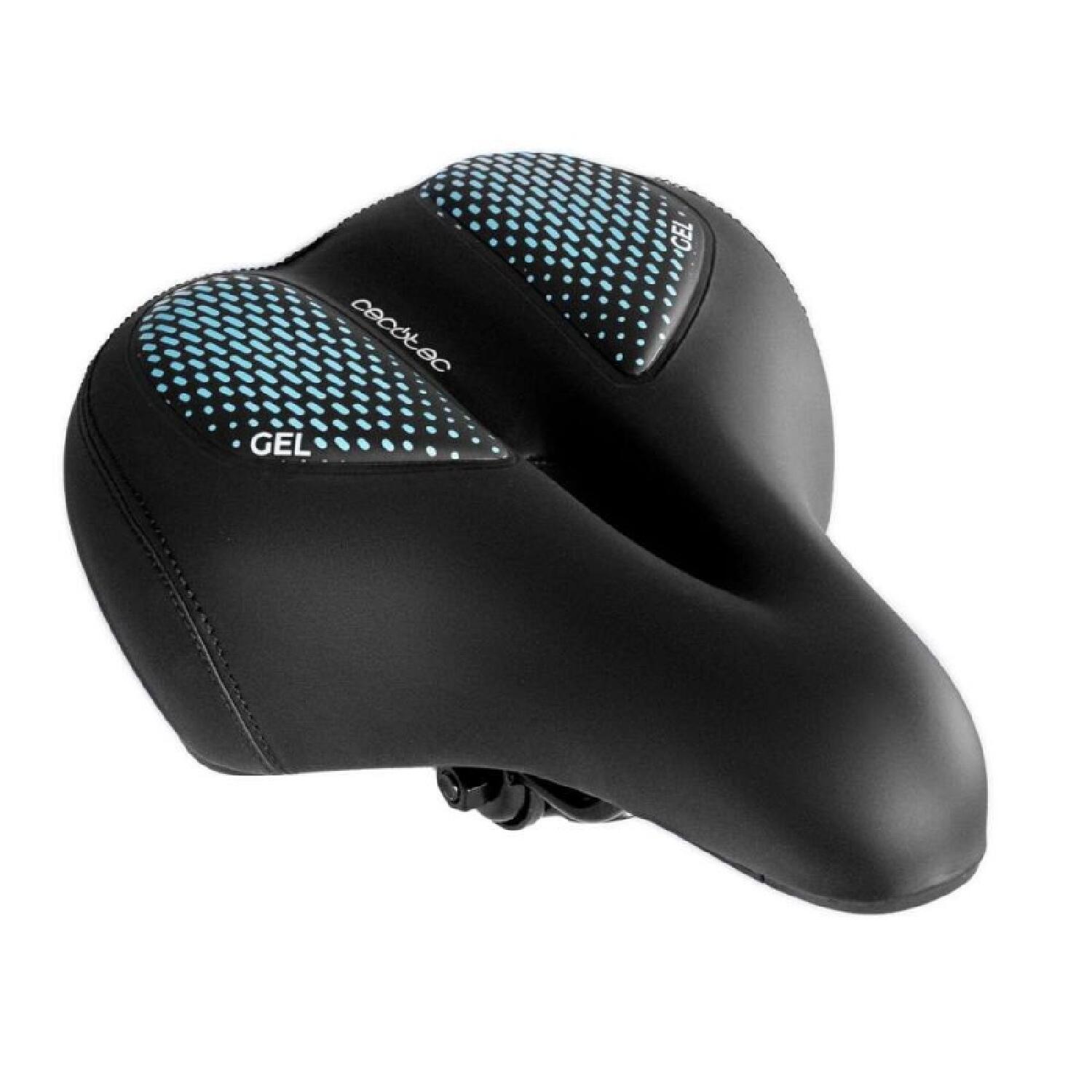 CECOTEC Cecotec Sillín Bicicleta Cómodo de Gel con Amortiguadores DrumFit SitBike Gel. C