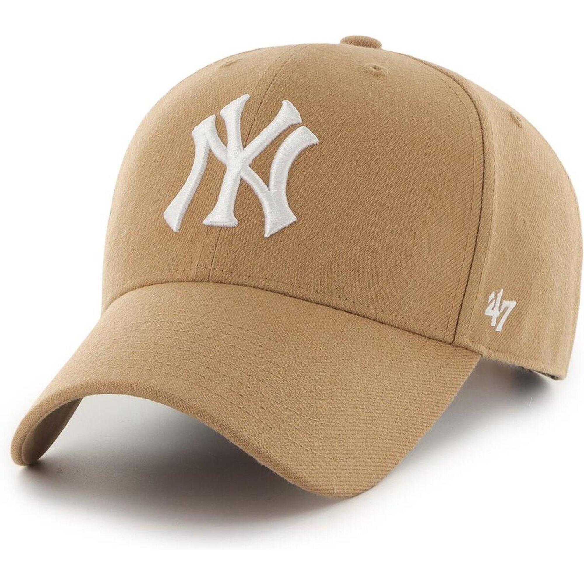 47 Brand - Casquette De Baseball - New York Yankees Cap Adjustable - Casquette - Beige - Taille Unique - Decathlon