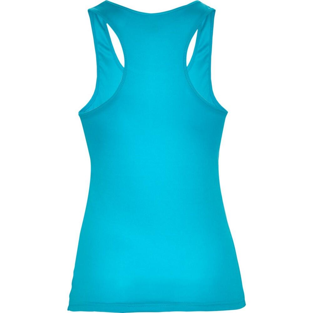 Dames Shura Sportvest Top (Turquoise) 2/3