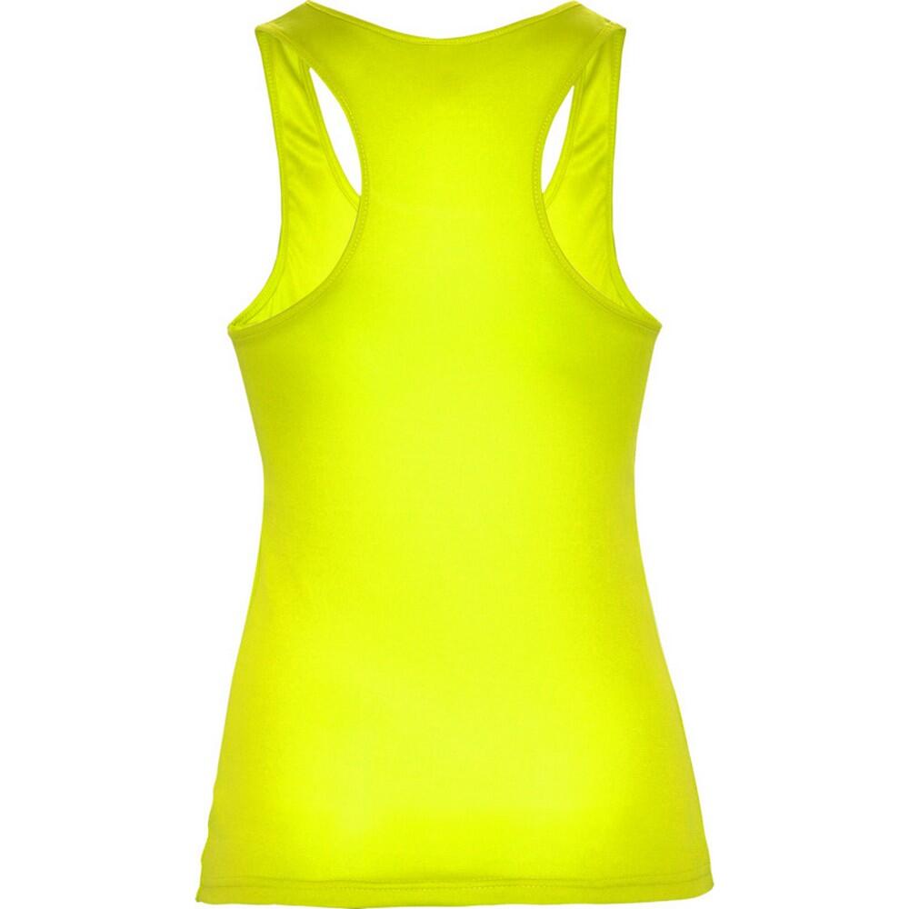 Débardeur SHURA Femme (Jaune Fluo) 2/3