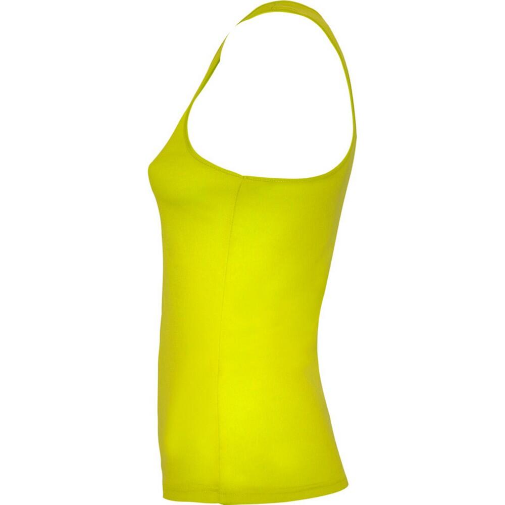 Débardeur SHURA Femme (Jaune Fluo) 3/3