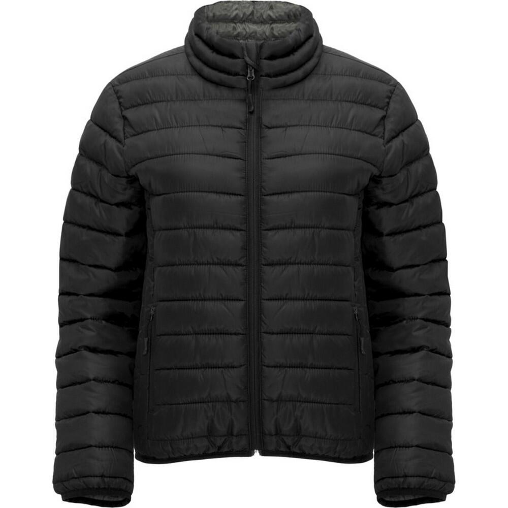 Casaco com isolamento térmico Finlândia para senhora/senhora Preto sólido