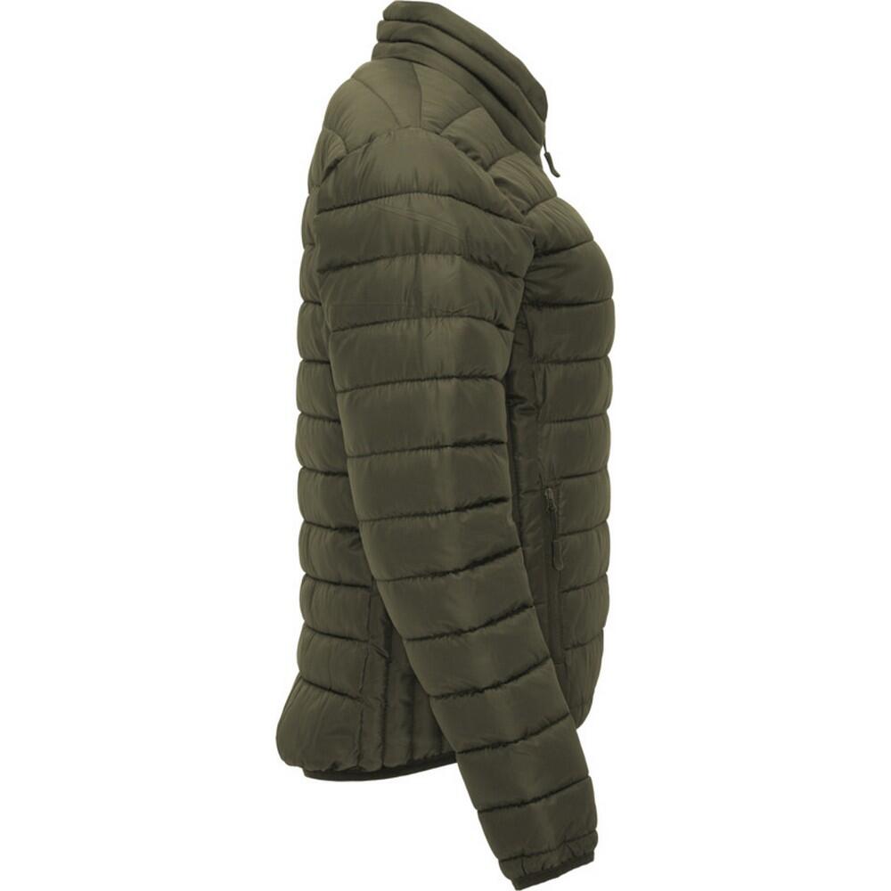 Giacca Isolante Donna Roly Finland Verde Militare 4/4