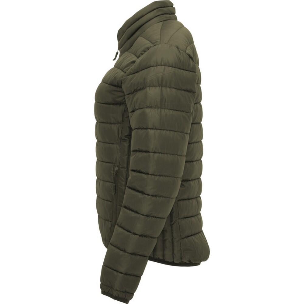 Giacca Isolante Donna Roly Finland Verde Militare 3/4