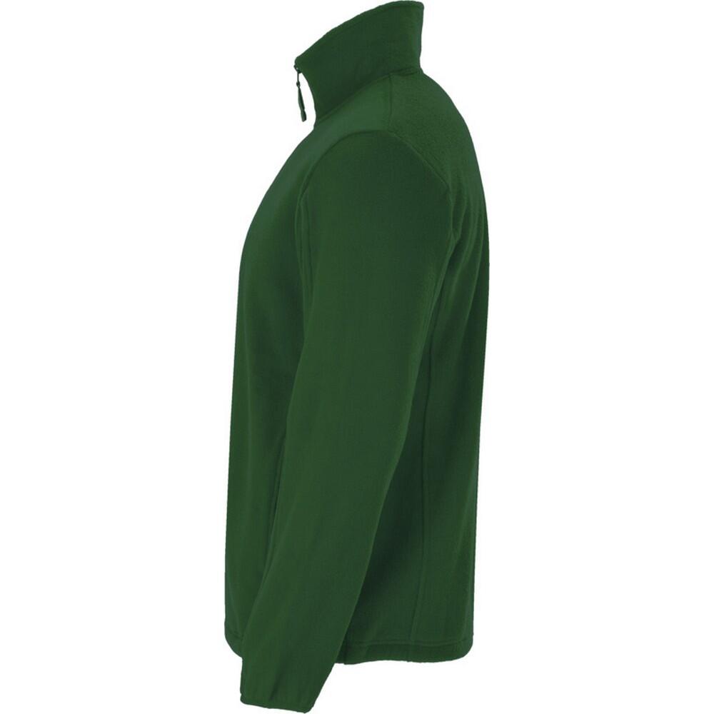 Giacca In Pile Cerniera Su Intera Lunghezza Uomo Roly Artic Verde Bottiglia 3/3