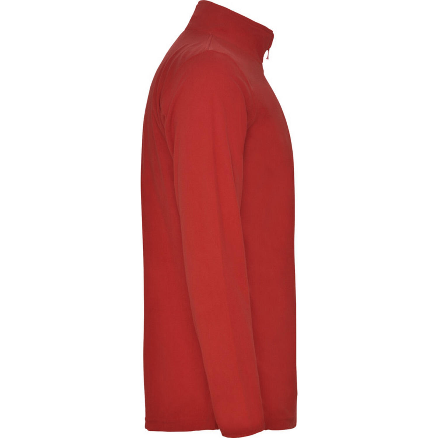Giacca In Pile Cerniera Ad Un Quarto Uomo Roly Himalaya Rosso 4/4